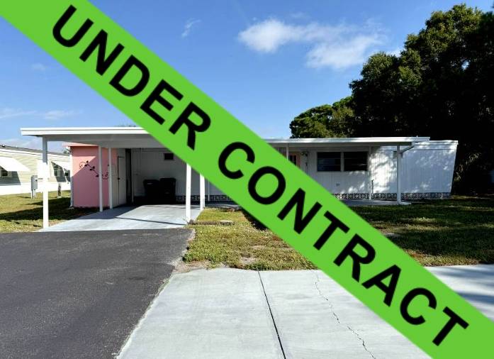 Bradenton, FL Mobile Home for Sale located at 603 63rd Ave B6 Bayshore Windmill Village